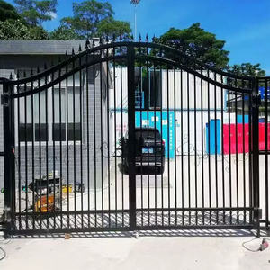 2025Nuevo estilo Puerta principal Diseño Puerta de jardín Puertas de hierro forjado para el hogar - Product Image 6