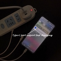 Personalizar 4 pies de largo multifuncional de carga rápida 8 pines Micro USB tipo C 3 en 1 Cables de datos