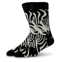 Chaussettes d'équipage drôles de conception personnalisée de vente chaude hommes chaussettes de mode en coton dessin animé pour hommes chaussettes
