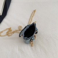 Nouvelle version coréenne du sac à bandoulière classique pour femme, avec une seule bandoulière de haute qualité, fermeture à glissière, petit sac portable