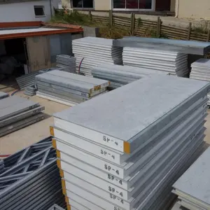 Hot Rainy Area Water Proof Fiber Cement Sandwich Panel Old People Prefab House For The Elderly