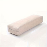 Coussin de yoga, coussin lombaire, coussin rectangulaire haute élasticité, outil auxiliaire de méditation pour le yoga Iyengar Yin, pour débutants