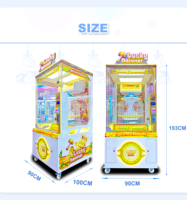 Offre Spéciale distributeur automatique à jetons Lucky Hammer Prize Gift Machine pour Mall Parks Token Game Machine