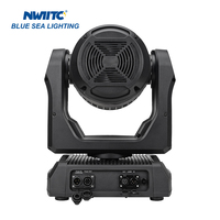 Projecteur LED mobile à zoom RGBW 19x20W IP65 pour extérieur avec anneau LED