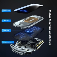 Rack de navigation pour voiture avec fonction stable ABS ouverture inductive fermeture support de téléphone portable chargeur sans fil combinaison