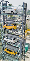 Équipement mécanique vertical de stationnement de carrousel de véhicule de cercle pour le système rotatoire de stationnement de véhicule pour la Solution sûre de stockage de voiture