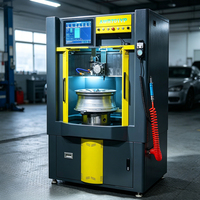 Machine à tailler les roues certifiée CE Europe, machine de réparation de roues de haute qualité fabriquée en Chine AWR701VP