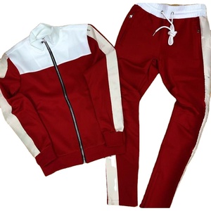 Custom blank sportswear 100% <b>Polyester</b> tracksuit wholesale <b>jogger</b> track suit for men - Product Image 1