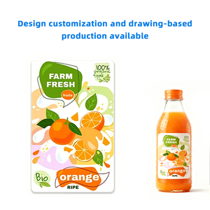 Personalized Food Use Labels-Waterproof Oil Proof Durable Barcode <strong>Custom</strong> Design <strong>Stickers</strong> for Edible Products - Product Image 2