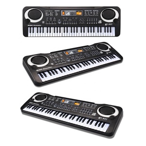 Órgano Electrónico <span class=keywords><strong>con</strong></span> Teclado de 61 Teclas Simulación de <span class=keywords><strong>Piano</strong></span> <span class=keywords><strong>con</strong></span> Micrófono - Product Image 1
