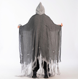 Sombrero de fiesta Fez forma de fantasma accesorios de estudio fotográfico <span class=keywords><strong>bruja</strong></span> <span class=keywords><strong>Zombie</strong></span> esqueleto diablo muestra capa Venta caliente Cosplay <span class=keywords><strong>disfraz</strong></span> de Halloween - Product Image 3