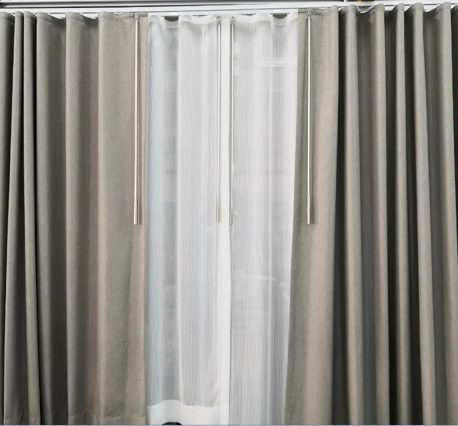 18 years curtain factory to supply customized drapes blackout drapery for hotel window treatment