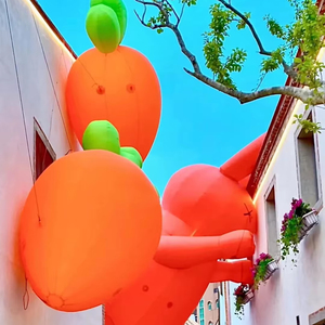 Fuyi <span class=keywords><strong>Carotte</strong></span> orange <span class=keywords><strong>géante</strong></span> de <span class=keywords><strong>carotte</strong></span> publicitaire gonflable de haute qualité avec décoration publicitaire gonflable à vendre - Product Image 1