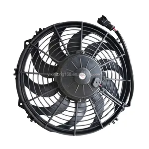 Refrigerated Truck 12v Waterproof Fan Condenser Dc Fan Motor 11 Inch Refrigerator Cooling Fan