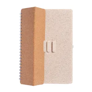 Quaderno in sughero con supporto, merchandising sostenibile - Product Image 3