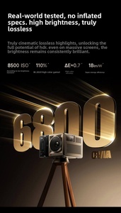   Projecteur laser tricolore C5 Unbound Master, luminosité 6800 CVIA et DMD SST de 3e génération, imagerie de qualité cinéma pour home cinéma - Product Image 2