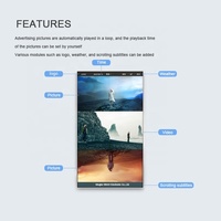 Reproductor Multimedia con Decodificador de Video para Caja de Exhibición Publicitaria, 4K UHD HD-MI, Control RS232, Android, Red, Señalización Digital, TV Box