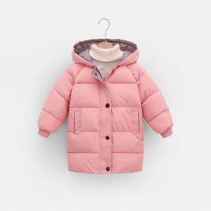 Vêtements d'hiver pour enfants I-0427, vêtements pour enfants, manteaux rembourrés pour garçons, vêtements chauds à capuche pour adolescents, tenue coupe-vent longue, veste pour enfants - Product Image 4