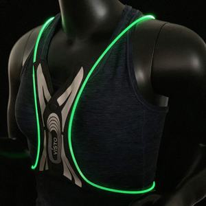 Nouvelles Gilets Réfléchissants LED de Course 2026 de Haute Qualité avec Chargement Micro USB pour la Sécurité Extérieure - Product Image 3