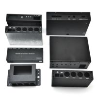 Boîtier pour équipement audio-vidéo en acier découpé au laser avec sérigraphie pour répartiteur HDMI – Service OEM/ODM personnalisé – Fabricant d'usine