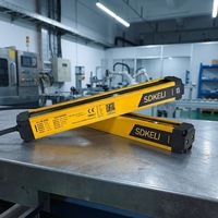 SDKELI CT6 Tipe 4 Safety Light Curtain - tanpa titik buta, tanpa waktu henti, perlindungan penuh untuk setiap operator.