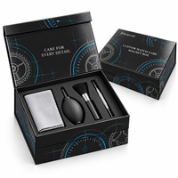 Boîte magnétique personnalisée pour l'entretien des montres |   Emballage rigide pour kit d'outils imprimé avec vernis sélectif UV