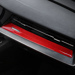 แผงคอนโซลกลาง แผงหน้าปัดด้านผู้โดยสาร สำหรับรถยนต์ออดี้ เอ3 8วาย เอส3 ปี 2021-2025  ลายคาร์บอนไฟเบอร์ สติ๊กเกอร์ตกแต่งภายในรถยนต์ - Product Image 1