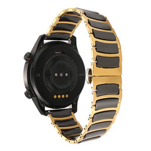 Correa de Cerámica y Acero Inoxidable Compatible con Huawei Watch GT2, 16mm 18mm 20mm 22mm, Liberación Rápida, Correa Duradera - Product Image 2