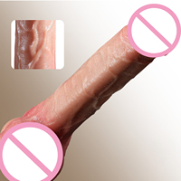 Dildo vibrant réaliste de 11,2 pouces avec ventouse, pénis épais et long, jouet sexuel pour femmes