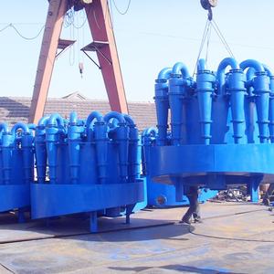 Hydrocyclone hydraulique de filtration de boue de cyclone de séparateur de sable de polyuréthane de longue durée de vie pour le processus de séparation minéral - Product Image 1