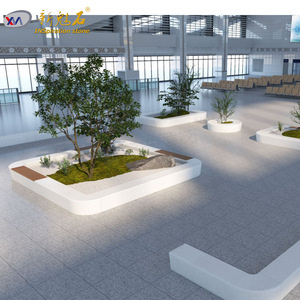 Nuevo Banco de Hormigón para Exteriores Magic Stone con Asiento de Madera para Ingeniería Paisajística y Proyectos Municipales - Product Image 4