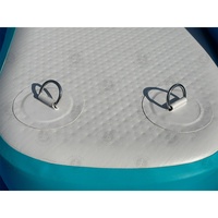 Tapis de Yoga gonflable de haute qualité tapis flottant à l'eau personnalisé plate-forme de Surf gonflable Station SUP Yoga Dock