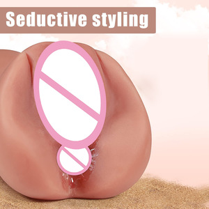 Dispositif de masturbation masculin transfrontalier, modèle réversible, type 'Airplane Cup', avec simulation de fesses et hanches de poupée sexy, pour adultes 100% réaliste - Product Image 6