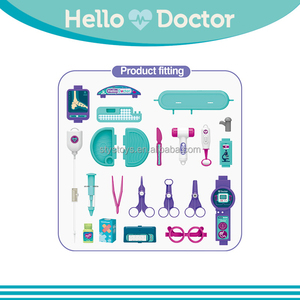 Ensemble de docteur pour enfants 3 en 1, <span class=keywords><strong>jouet</strong></span> pour garçon, jeu de simulation, <span class=keywords><strong>jouet</strong></span> de maison, <span class=keywords><strong>valise</strong></span> de médecin portable, armoire à médicaments, jouets de médecin - Product Image 5