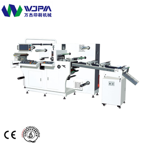 350Mm Hẹp Web Giấy Nhãn Dán/Dính/Nhãn CuộN Để Cuộn Bán-Rotary Die Máy Cắt WJJM350 - Product Image 3