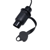 Câble adaptateur d'alimentation étanche à 3 broches pour remorque, connecteur rond DC pour camping-car, camion, remorque, cordon d'extension de diagnostic 12V