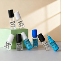 Frasco cuentagotas de plástico para aceite líquido vacío personalizado 60ml Punta de goteo fácil V3 Botellas cuentagotas para apretar con tapa a prueba de niños