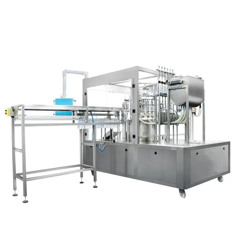 Automatic Plastic Premade Bag Packaging Filling suction nozzle Pouch cream yogurt Milk Daypack Packing Machine