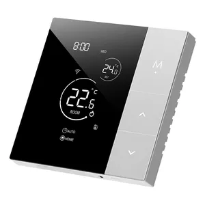 Beok TGP508-WPB WIFI Tuya Smart House Thermostats Chaudière à gaz Thermostat de chauffage Carel pour le contrôle de la température ambiante