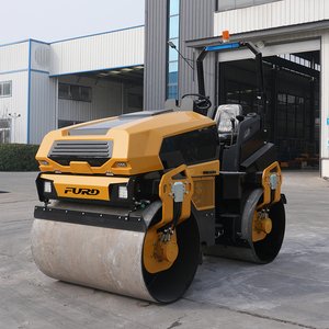 Titreşim üzerinde binmek silindir hidrolik sürüş 4 ton asfalt titreşimli davul yol silindiri satılık - Product Image 3