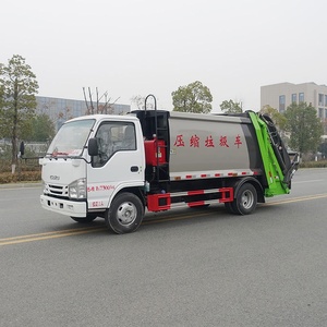 รถบรรทุกขยะ Isuzu 4-6CBM 4X2เอลฟ์ประสิทธิภาพสูงสำหรับการจัดการขยะเชิงพาณิชย์และโครงการรีไซเคิล - Product Image 2