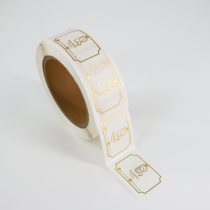 <span class=keywords><strong>Etiquetas</strong></span> Transparentes con Adhesivo Removible, Diseño Artístico Personalizado en Dorado Mate, <span class=keywords><strong>para</strong></span> Decoración de Agendas y <span class=keywords><strong>Cuadernos</strong></span> Modernos - Product Image 1