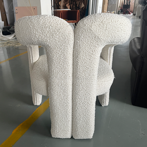<span class=keywords><strong>Fauteuil</strong></span> individuel en <span class=keywords><strong>tissu</strong></span> bouclé, style Wabi Sabi, moderne, <span class=keywords><strong>pour</strong></span> salon – Meilleure vente de mobilier de maison, <span class=keywords><strong>fauteuil</strong></span> de relaxation - Product Image 4