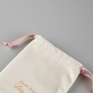 Luda Luxury Super Soft Velvet <b>Pouch</b> for Jewelry Customized <b>Drawstring</b> Velvet Bag Dust Gift Cosmetic Packaging Bag <b>Pouch</b> Jewelry - Product Image 4