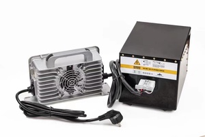 Cargador LNLEE 76.8V 20A LiFeP04 para Carrito de Golf y Vehículo de Transporte en Resorts, 24S 72V 100Ah, con Activación CAN Bus OV para Despertar Baterías en Estado Dormente - Product Image 4