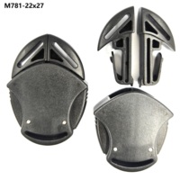 Hualian usine personnalise 22 27 trois pièces en plastique combinaison boucle de sécurité multifonctionnelle couramment utilisé bébé poussettes etc.