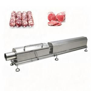 Máquina Procesadora de Salchichas Granulares, Máquina Rellenadora de Rollos de Carne de Cordero, Rellenadora y Atadora de Tripas de Salchicha de Carne de Res, Rollos de Cordero - Product Image 1