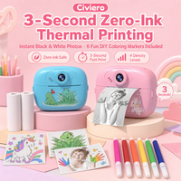 Kamera Instan Mini OEM untuk Anak, Printer Foto Lucu, Kamera Anak dengan Permainan, Perekam, Hadiah untuk Anak, Portabel, Buatan Khusus