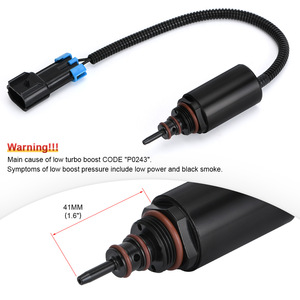 Vanne solénoïde Poyracing 5.9L pour le contrôle de la suralimentation du turbo, pièce de rechange pour camionnette Dodge Cummins - Product Image 3
