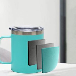 Vaso Térmico de Acero Inoxidable de Doble Pared, 12oz-24oz, Aislado al Vacío, Libre de BPA, con Asa, Ecológico, Ideal para Regalo - Product Image 3